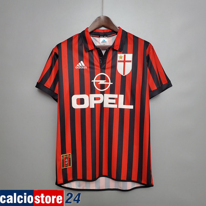 Offerta Maglie Calcio AC Milan Retro Prima 1999/2000