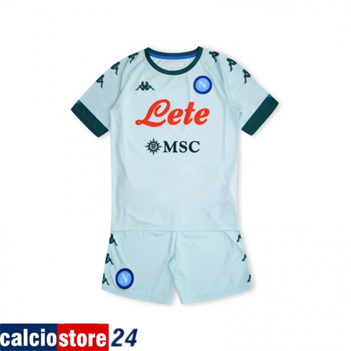 La Nuova Maglie Calcio SSC Napoli Bambino Seconda 2020/2021