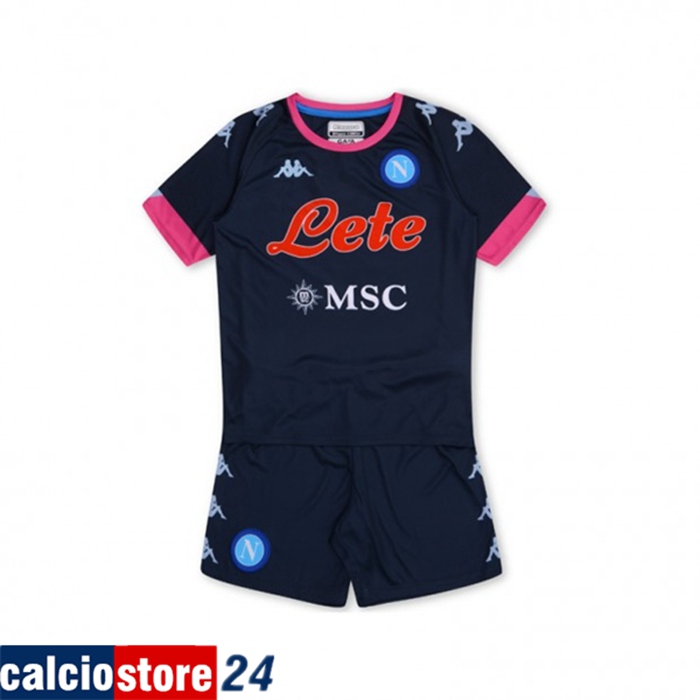 Nuova Maglie Calcio SSC Napoli Bambino Terza 2020/2021