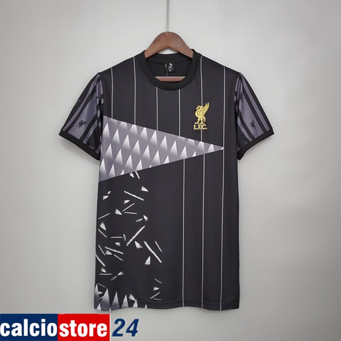 T Shirt Allenamento FC Liverpool Edizione Speciale Champion Nero