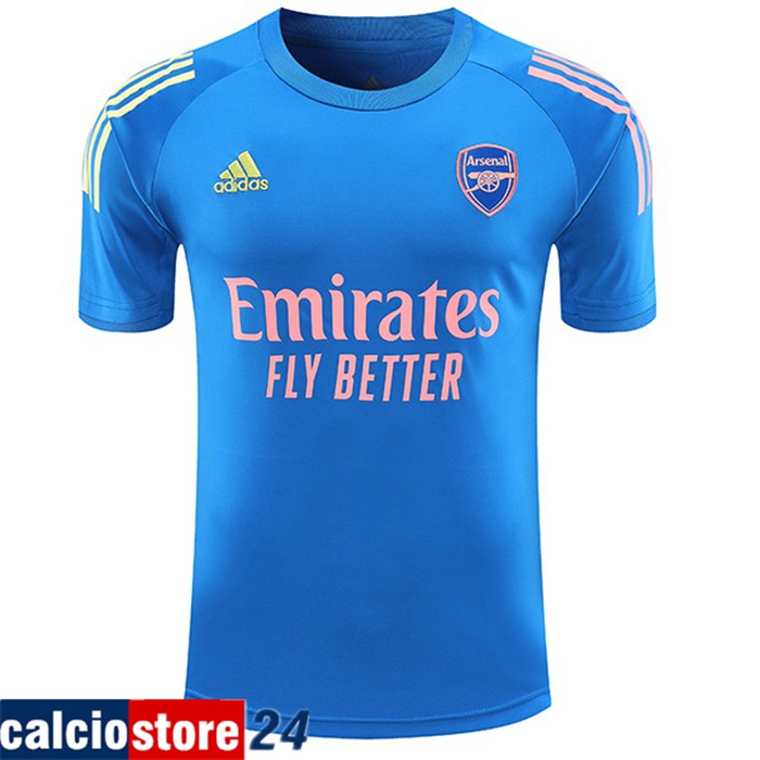 Nuova T Shirt Allenamento Arsenal Blu 2020/2021