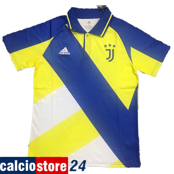 Nuove Maglia Polo Juventus Blu/Giallo 2021/2022