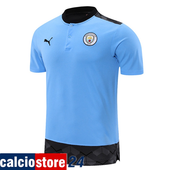 T Shirt Allenamento Manchester City Blu 2021/2022