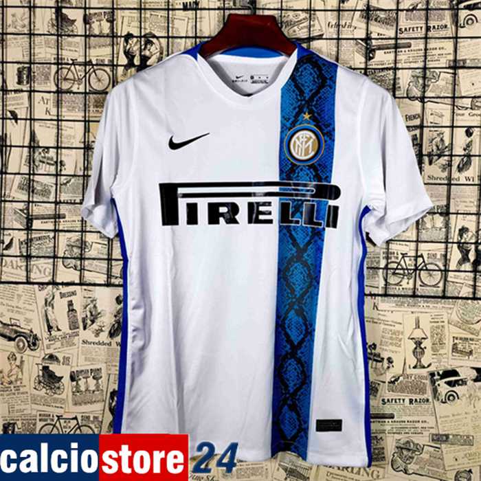 T Shirt Allenamento Inter Milan Bianca/Blu 2021/2022