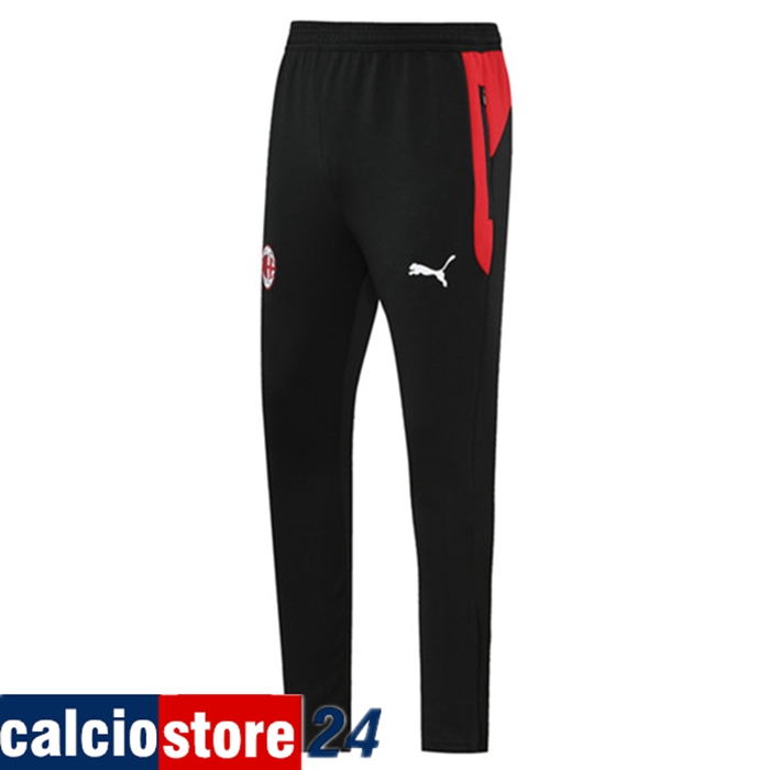 Pantaloni Da Training AC Milan Nero/Rosso 2021/2022