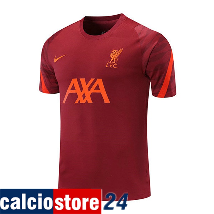 La Nuova T Shirt Allenamento FC Liverpool Rosso 2021/2022