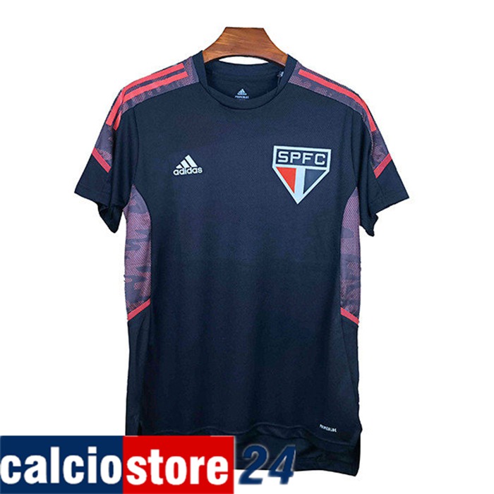 La Nuova T Shirt Allenamento Sao Paulo FC Nero 2021/2022