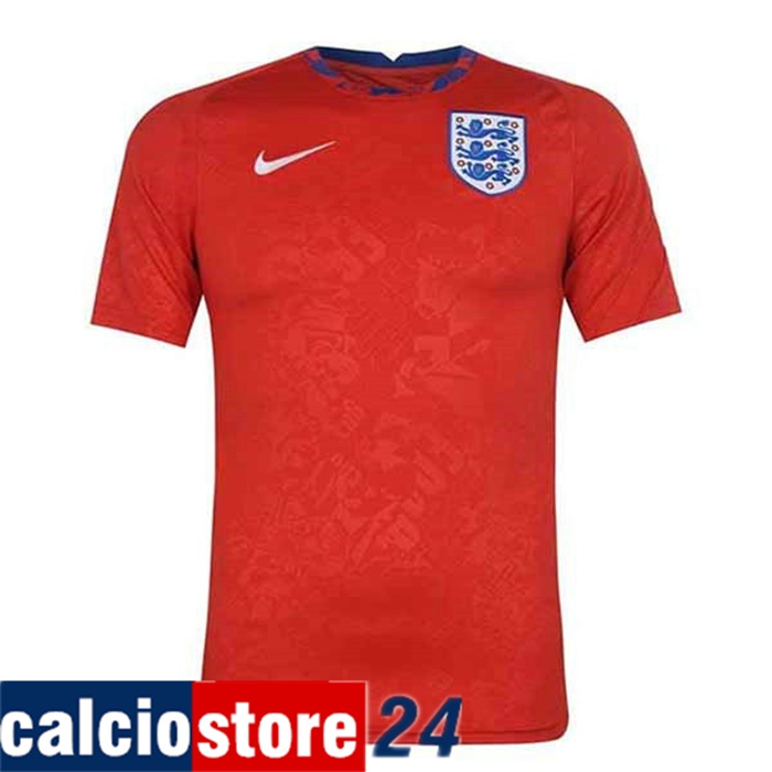 Nuova T Shirt Allenamento Inghilterra Rosso 2021/2022