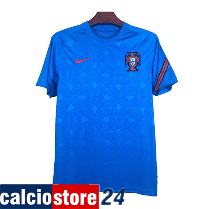 Nuove T Shirt Allenamento Portogallo Blu 2021/2022