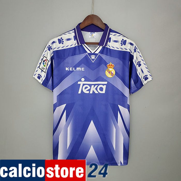Nuove Maglie Calcio Real Madrid Retro Seconda 1996/1997