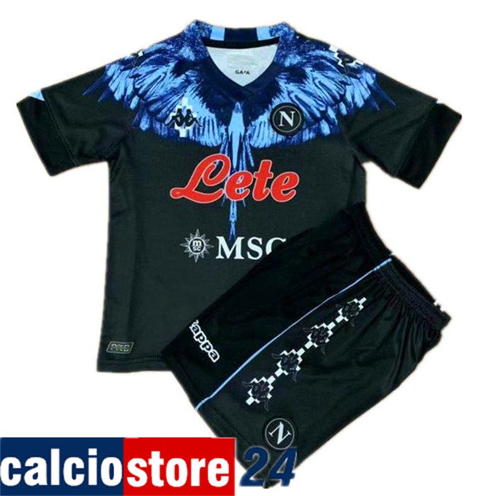 Shop Maglia SSC Napoli Bambino Limited Edition Blu/Nero 2021/2022