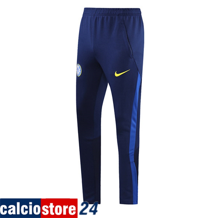 Pantaloni Da Training FC Chelsea Versione Giocatore Blu Navy 2021/2022