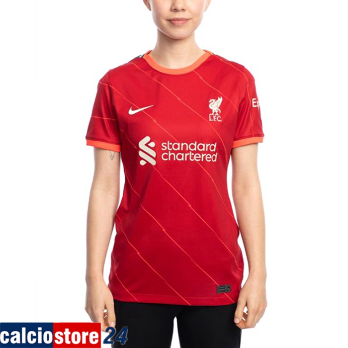Siti Maglie Calcio FC Liverpool Donna Prima 2021/2022 Originali