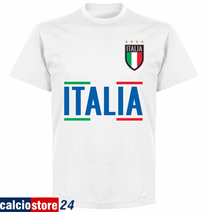 T-Shirts Italia UEFA Euro 2020 Champions Bianca - GXHTS04