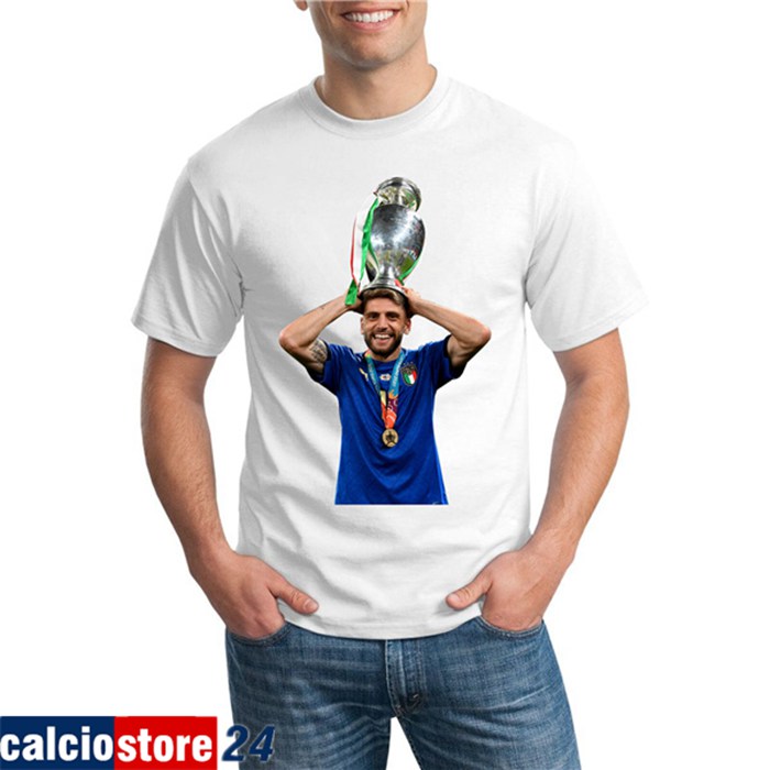 T-Shirts Italia UEFA Euro 2020 Champions Bianca - GXHTS14