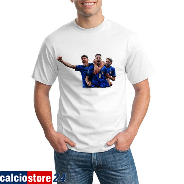 T-Shirts Italia UEFA Euro 2020 Champions Bianca - GXHTS16