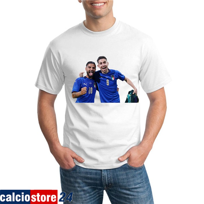 T-Shirts Italia UEFA Euro 2020 Champions Bianca - GXHTS17