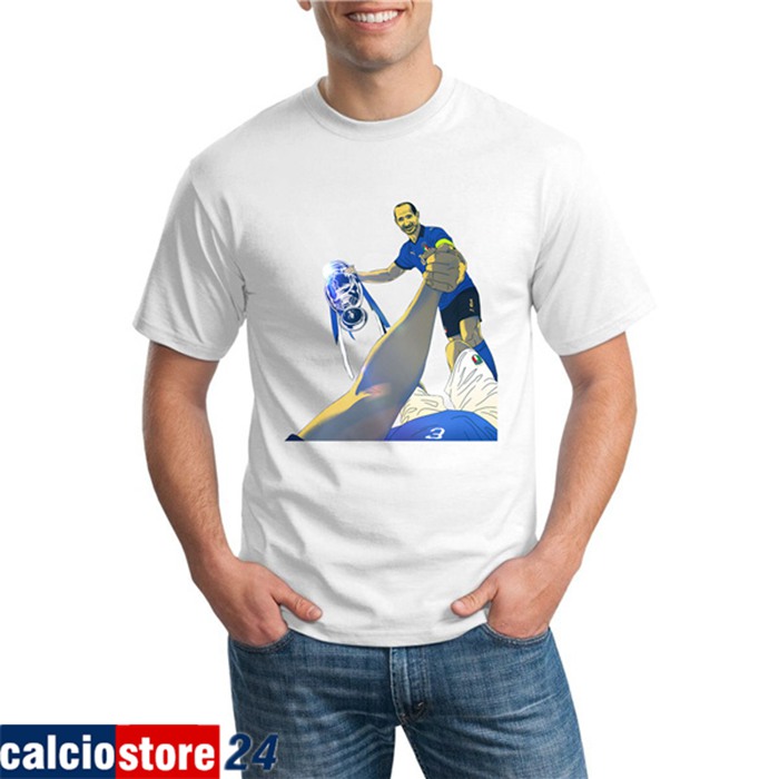 T-Shirts Italia UEFA Euro 2020 Champions Bianca - GXHTS19