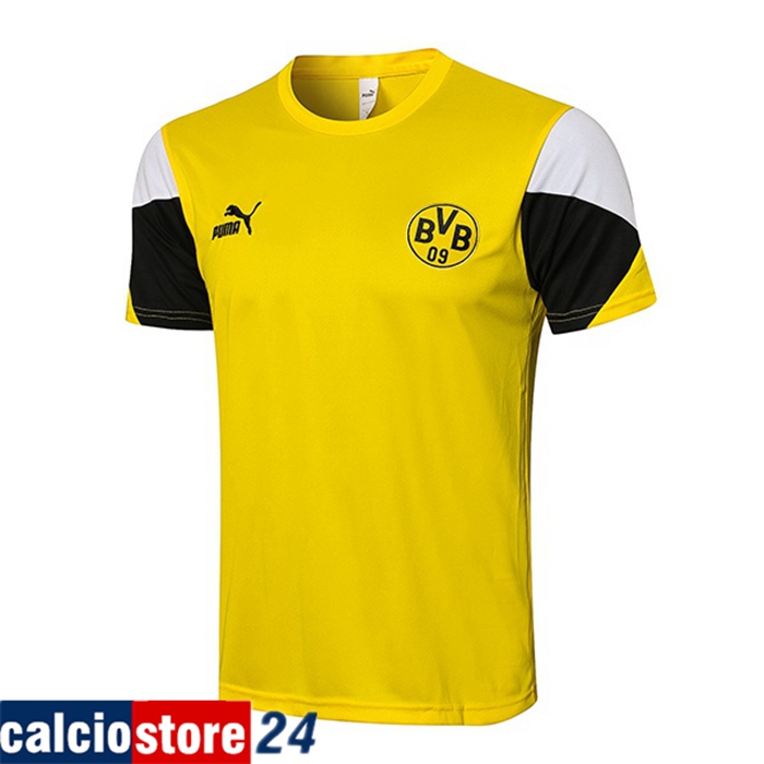 T Shirt Allenamento Dortmund BVB Giallo/Nero 2021/2022