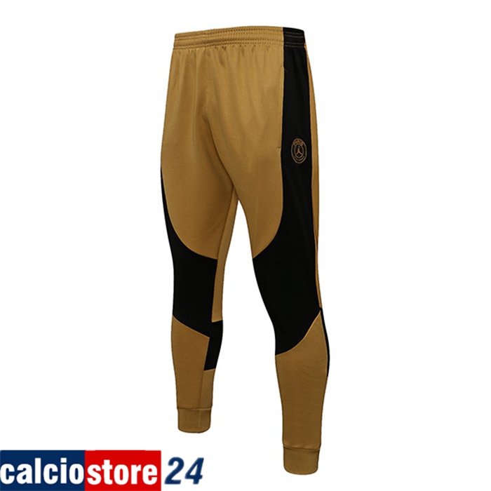Pantaloni Da Training Jordan PSG Giallo/Nero 2021/2022