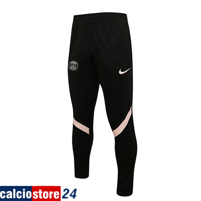 Pantaloni Da Allenamento Jordan PSG Nero/Rosa 2021/2022 -03