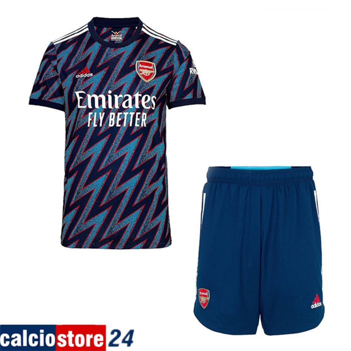 Kit Maglie Calcio FC Arsenal Terza + Pantaloncini 2021/2022
