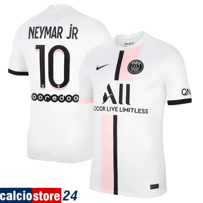 Maglie Calcio Jordan PSG (Neymar Jr 10) Seconda 2021/2022
