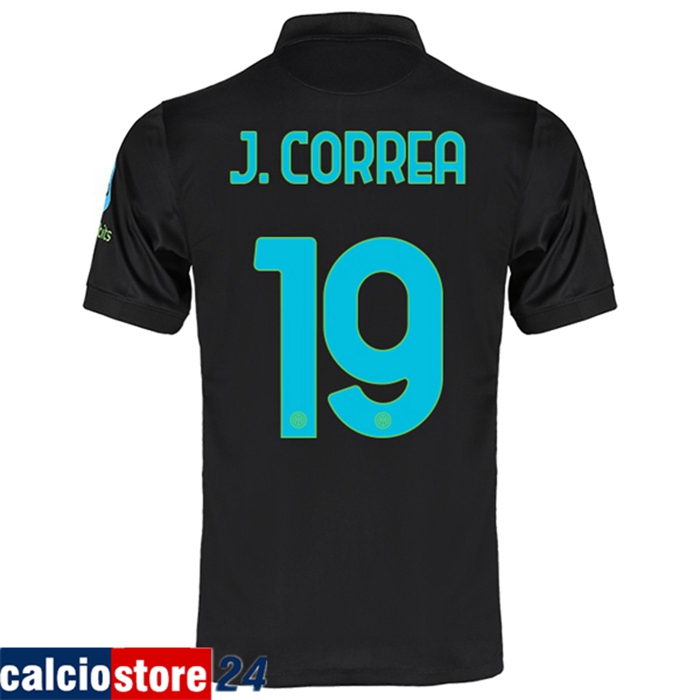 Maglie Calcio Inter Milan (J.CORREA 19) Terza 2021/2022