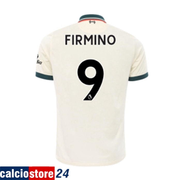 Maglie Calcio FC Liverpool (Roberto Firmino 9) Seconda 2021/2022