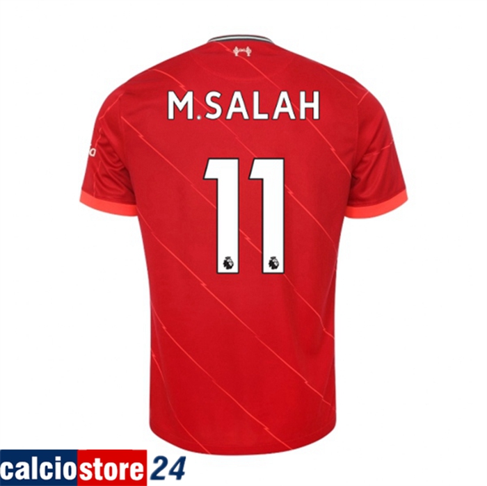 Maglie Calcio FC Liverpool (Mohamed Salah 11) Prima 2021/2022