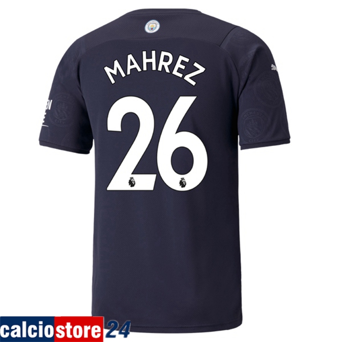 Maglie Calcio Manchester City (MAHREZ 26) Terza 2021/2022