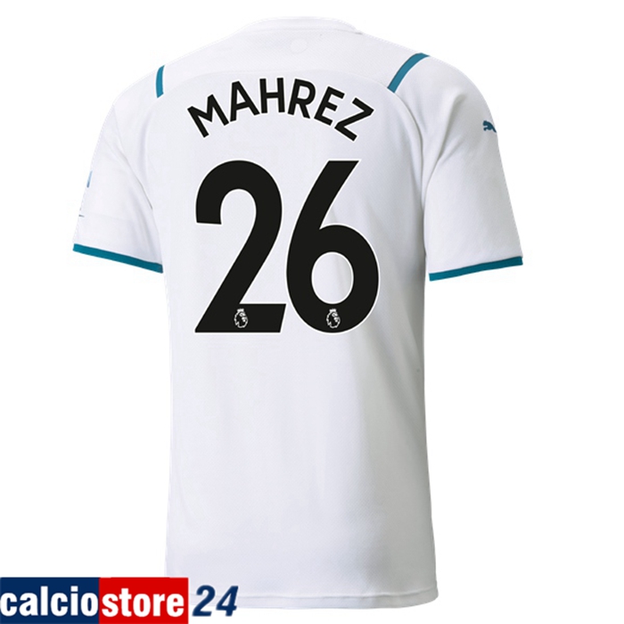 Maglie Calcio Manchester City (MAHREZ 26) Seconda 2021/2022