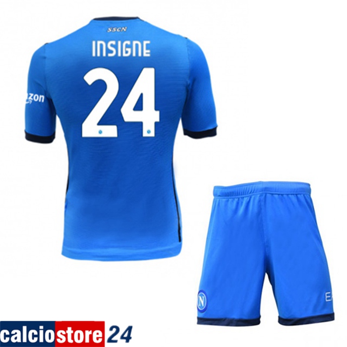 Maglie Calcio SSC Napoli (INAIGNE 7) Bambino Prima 2021/2022