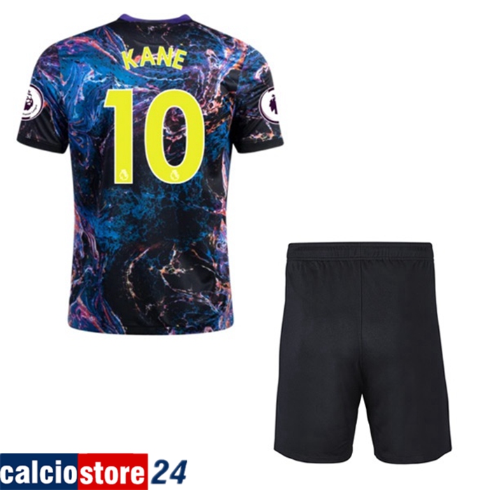Maglie Calcio Tottenham Hotspur (Harry Kane 10) Bambino Seconda 2021/2022
