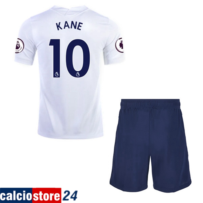 Maglie Calcio Tottenham Hotspur (Harry Kane 10) Bambino Prima 2021/2022