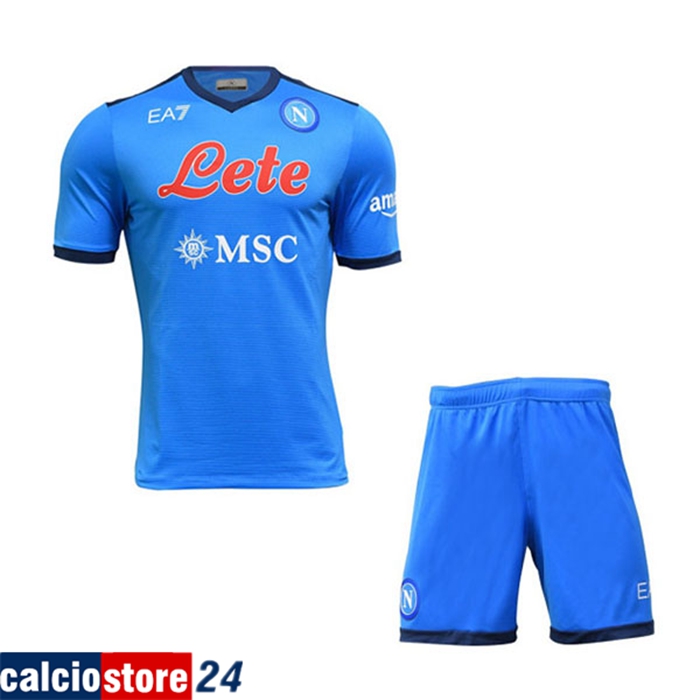 Maglie Calcio SSC Napoli Bambino Prima 2021/2022