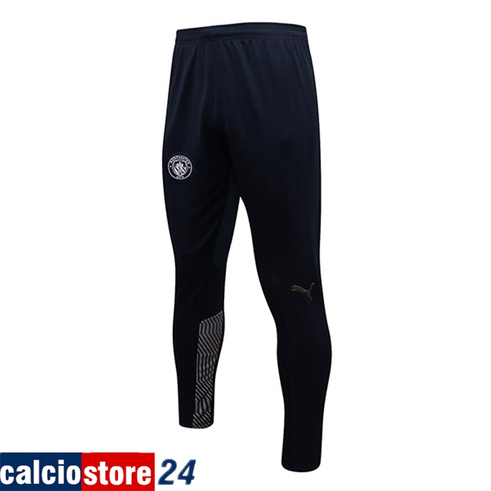 La Nuova Pantaloni Da Training Manchester City Nero/Bianca 2021/2022