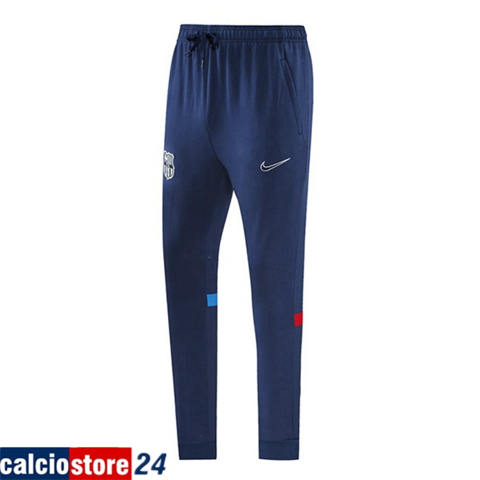 Nuova Pantaloni Da Training FC Barcellona Blu Navy/Rosso/Blu 2021/2022