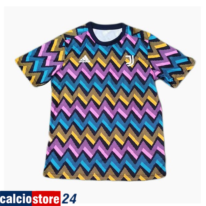 T Shirt Allenamento Juventus Blu/Giallo 2021/2022