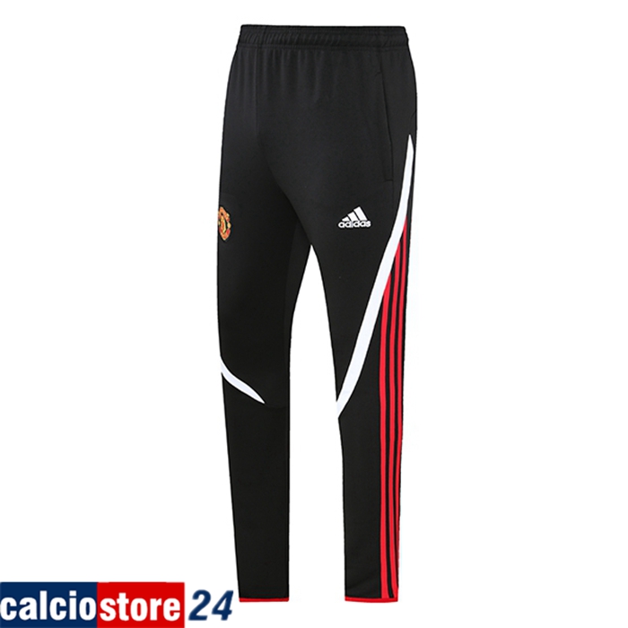 Pantaloni Da Training Manchester United Rosso/Nero 2021/2022