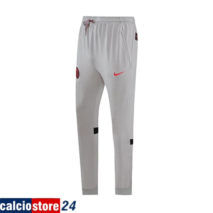 Nuova Pantaloni Da Training Jordan PSG Nero/Grigio 2021/2022