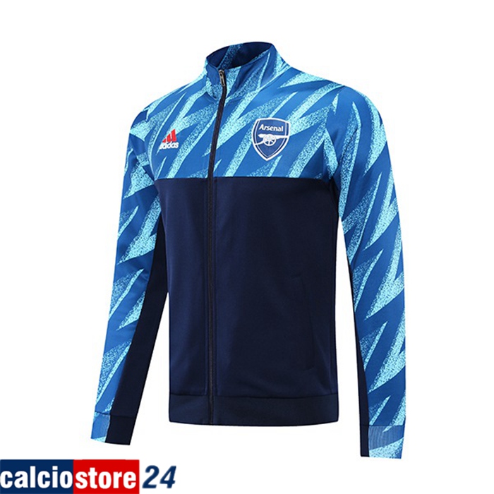 Nuove Giacca Calcio FC Arsenal Blu Navy/Blu 2021/2022