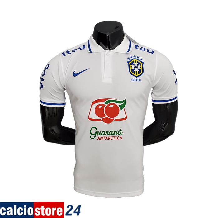 Nuove Maglia Polo FC Brasile Bianca 2021/2022