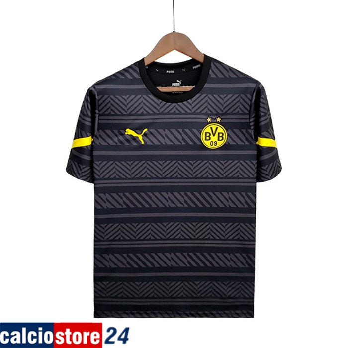 La Nuova T Shirt Allenamento Dortmund BVB Nero 2022/2023