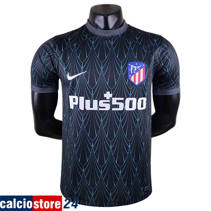 Nuova T Shirt Allenamento Atletico Madrid Nero 2022/2023