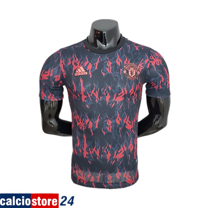 La Nuova T Shirt Allenamento Manchester United Rosso/Nero 2022/2023