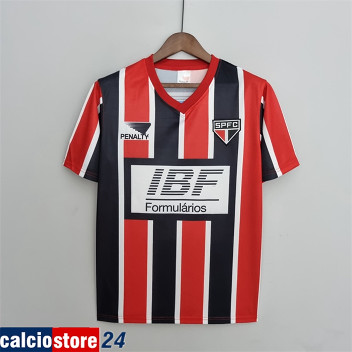 Nuova Maglie Calcio Sao Paulo FC Retro Seconda 1991