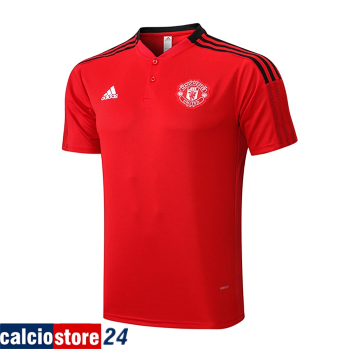 T Shirt Allenamento Manchester United Rosso 2022/2023