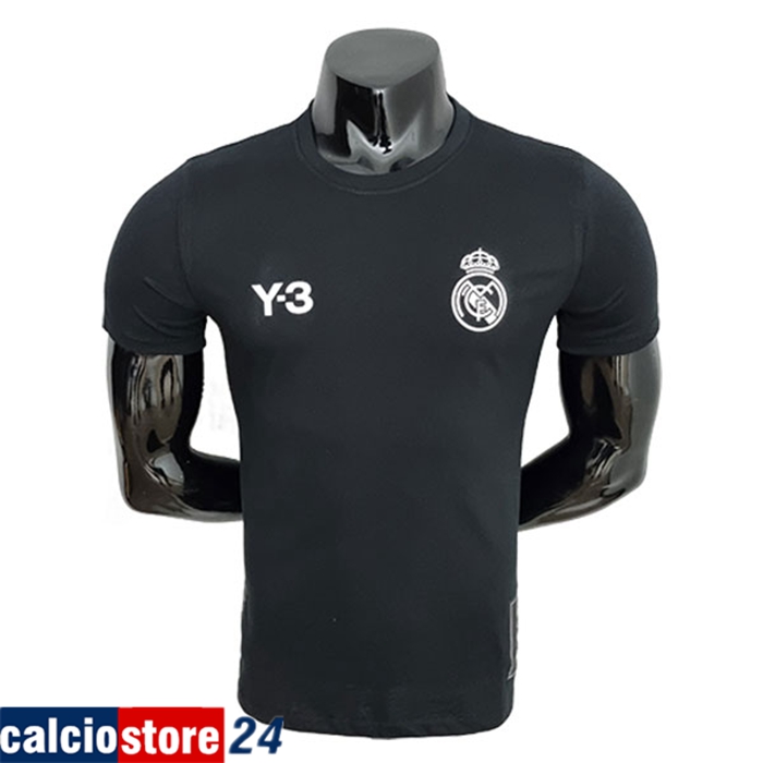Nuove T Shirt Allenamento Real Madrid Y3 Nero 2022/2023