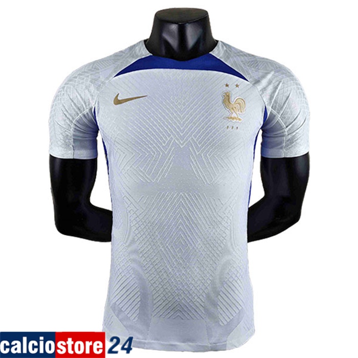 La Nuova T Shirt Allenamento Francia Bianco 2022/2023